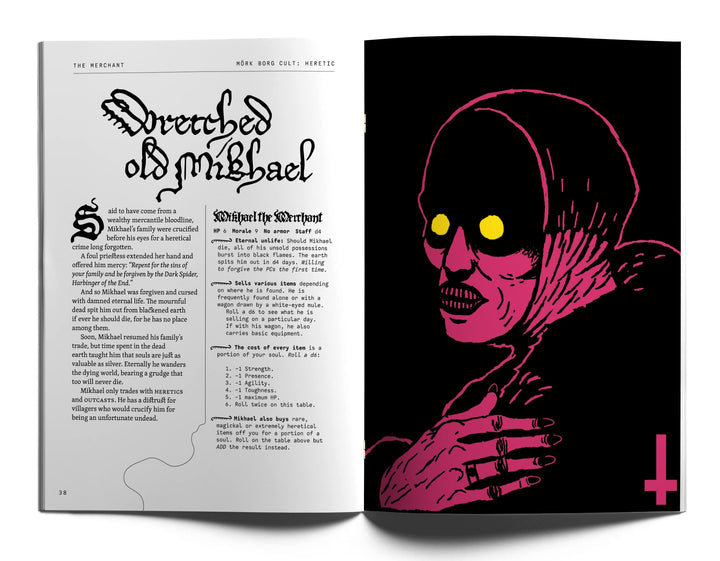 Free League Publishing MÖRK Borg Cult: Heretic