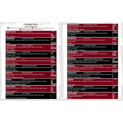 Vampire the Masquerade 5TH Edition Roleplaying Game Players Guide 8