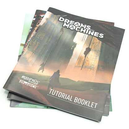 Modiphius: Dreams and Machines: RPG Starter Set to Play & Explore The World of Evera Prime, Booklet, Dice, Cards & More 9