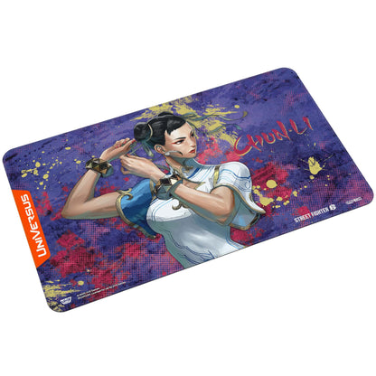 UVS Street Fighter 6 Challenger Series Playmat Chun Li Trading Card Game by UniVersus 7