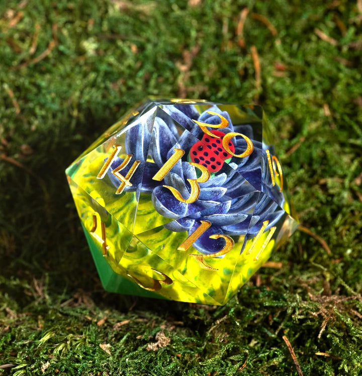 Sirius Dice Magic The Gathering Black Lotus Spindown 54mm D20