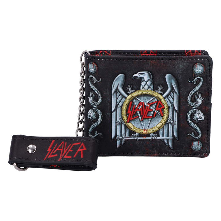 Slayer Eagle Logo Embossed Wallet Purse Officially Licensed