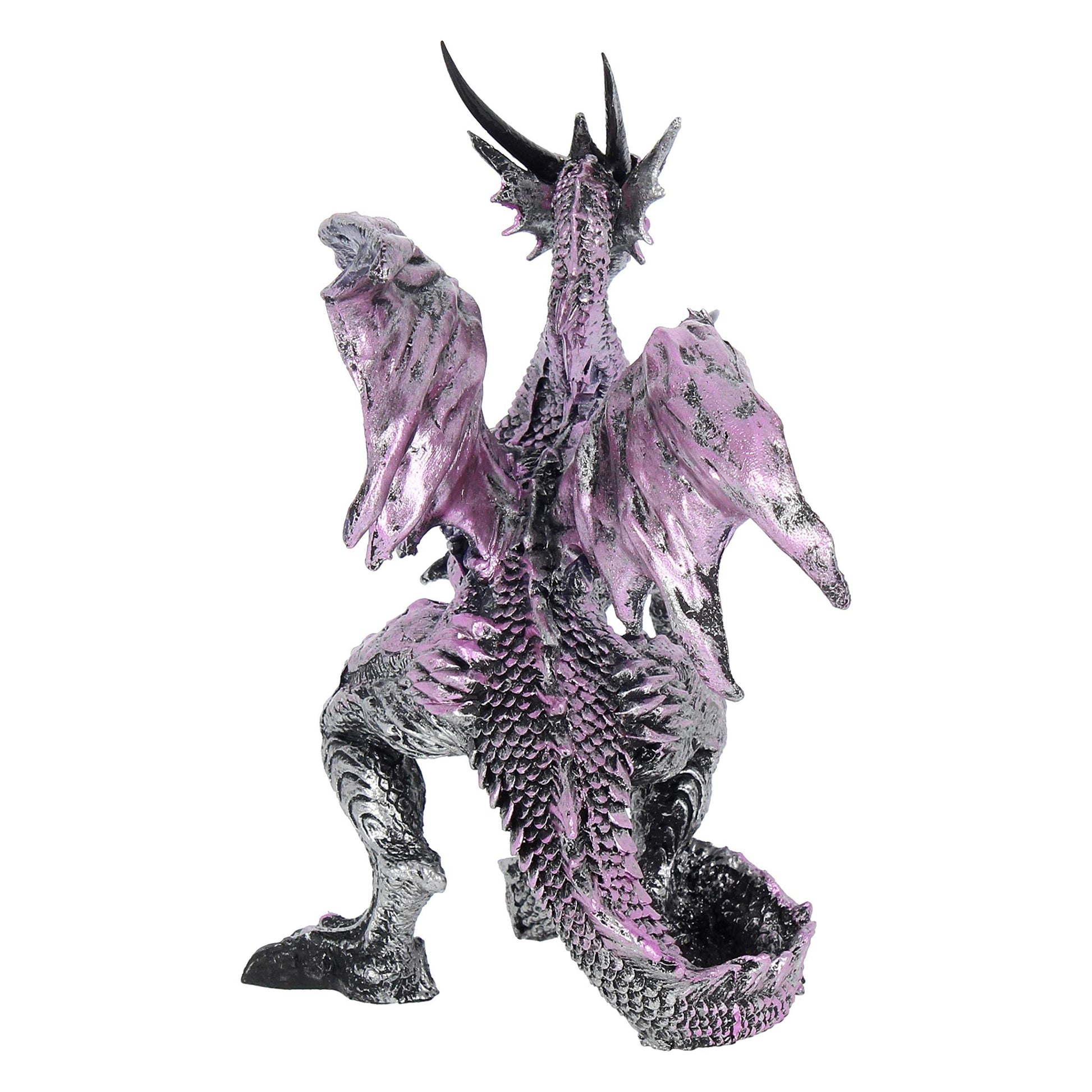 Purple Dragon Protector Fantasy Figurine 14.5cm 6