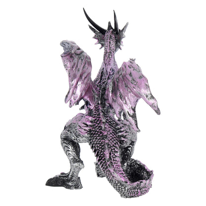 Purple Dragon Protector Fantasy Figurine 14.5cm 6
