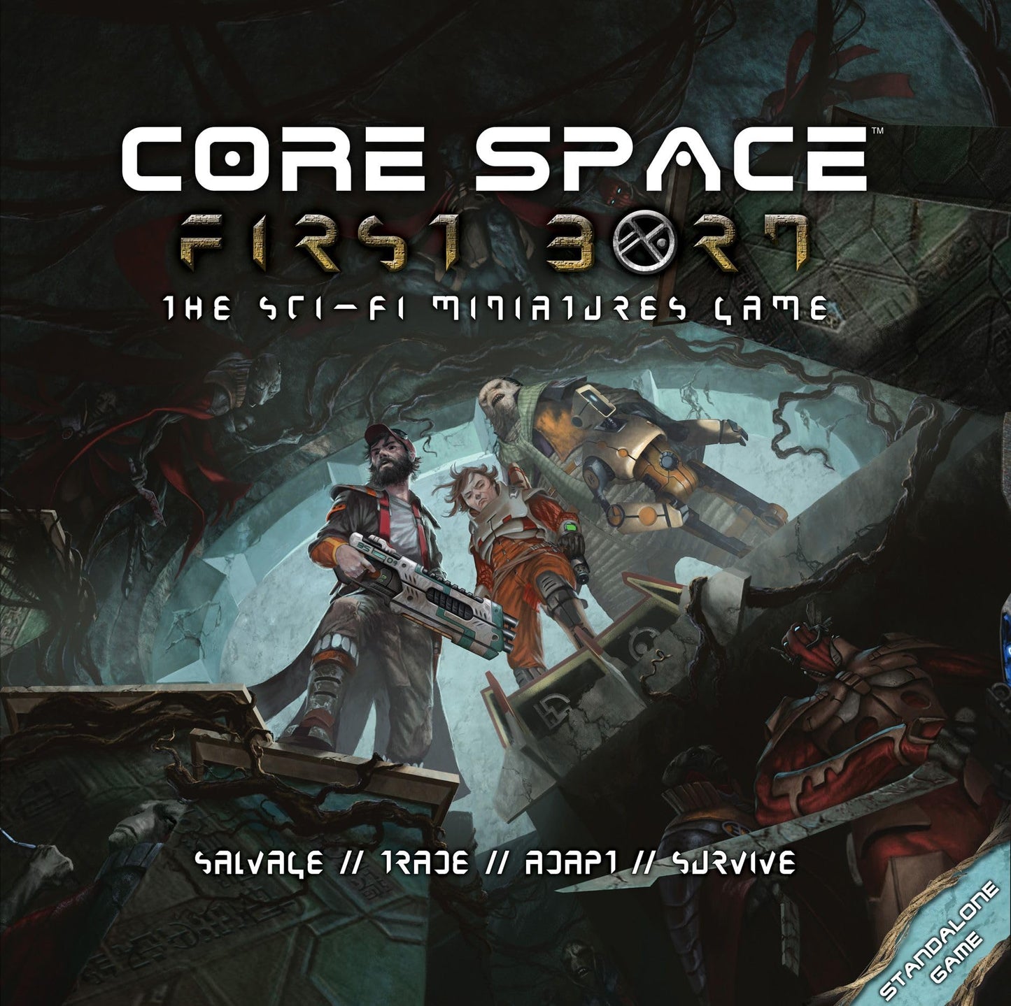 Core Space First Born Starter Set Board Game by Battle System 5