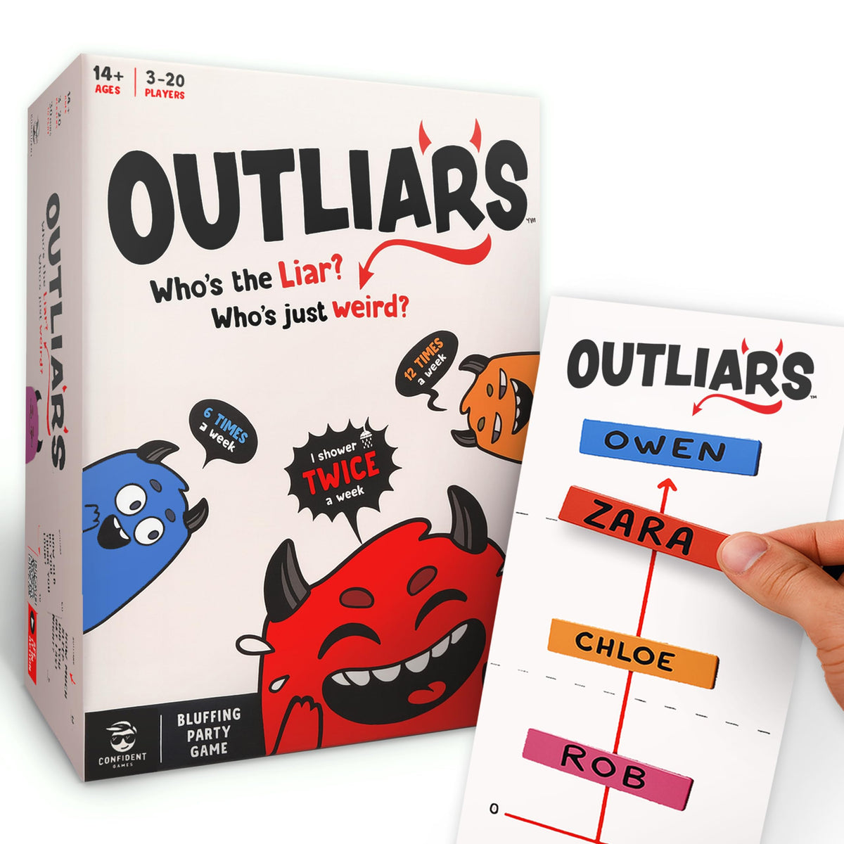 Outliars Board Game by Confident 1