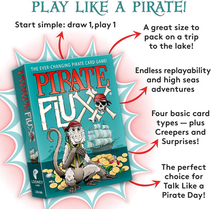 Pirate Fluxx Card Game