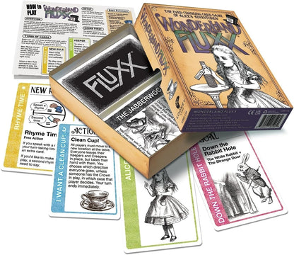 Wonderland Fluxx Card Game