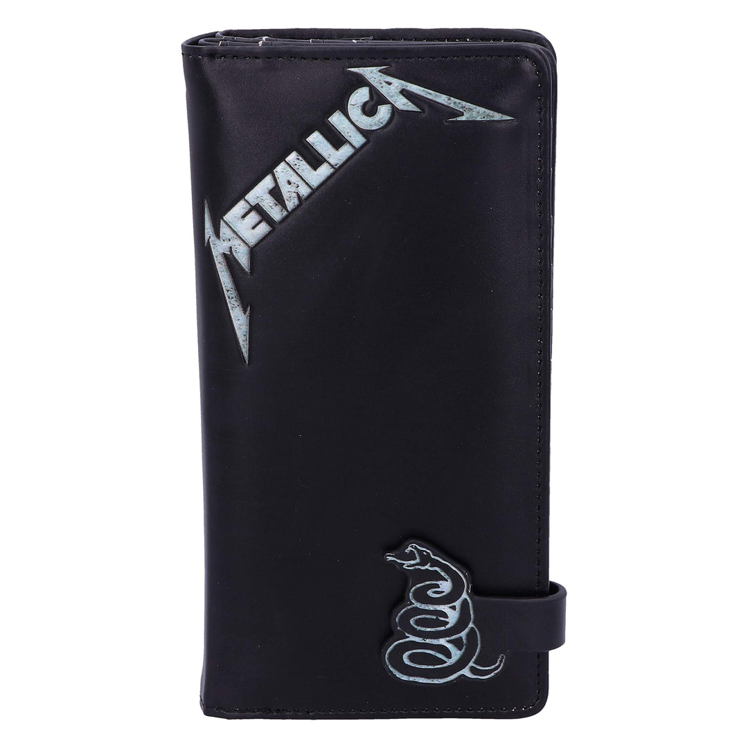 Metallica Album Black Embossed Wallet Purse Officially Licensed