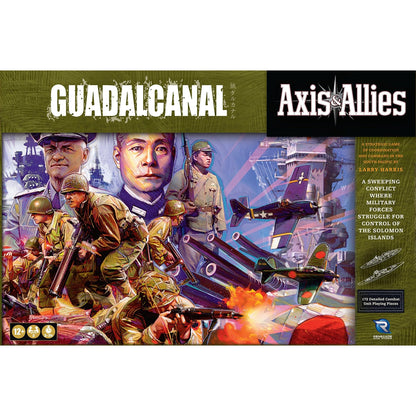 Renegade Game Studios Axis & Allies: Guadalcanal Strategy Board Game for 2 Players | Ages 12+ | 120-80 Min 1