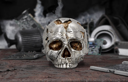 Large Alternative Fracture Skull 16cm 7
