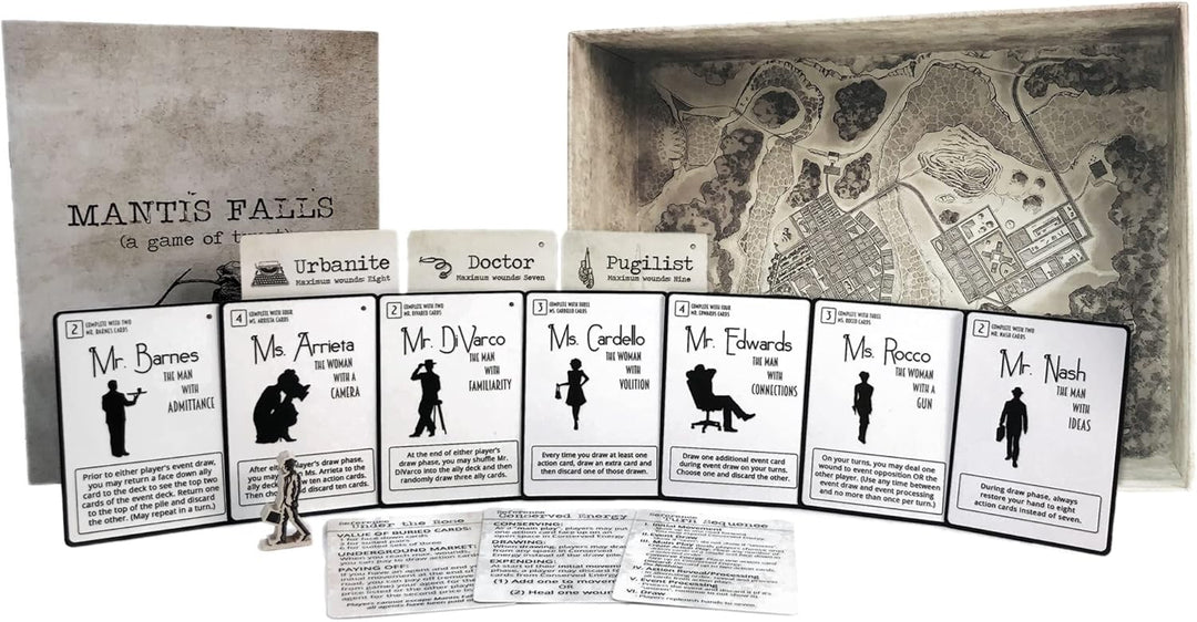 Mantis Falls Board Game