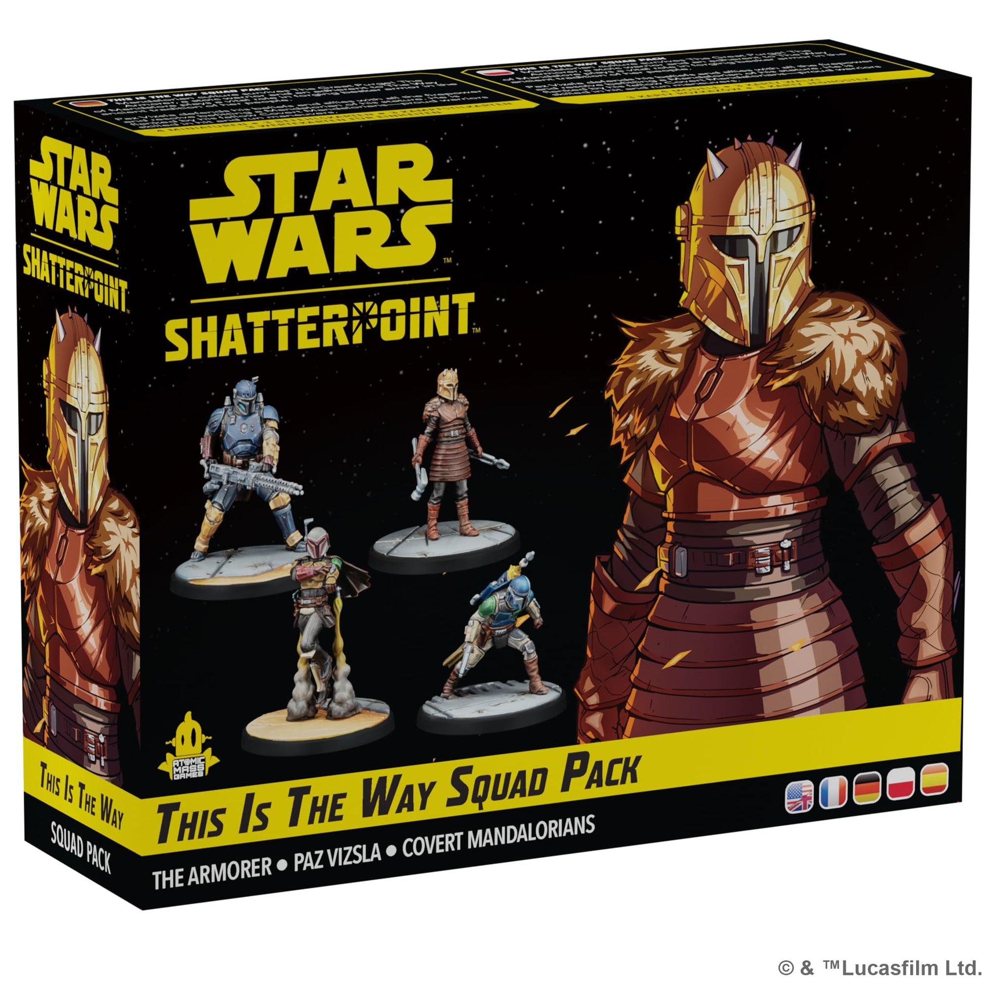 This Is the Way Squad Pack Star Wars Shatterpoint Miniature Game by Atomic Mass 1