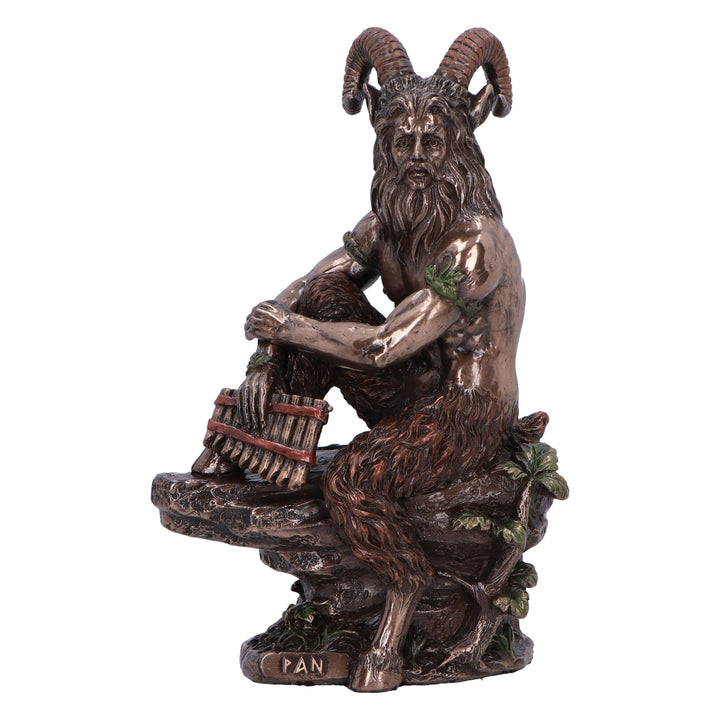 Pan Medium Bronze Figurine 15cm