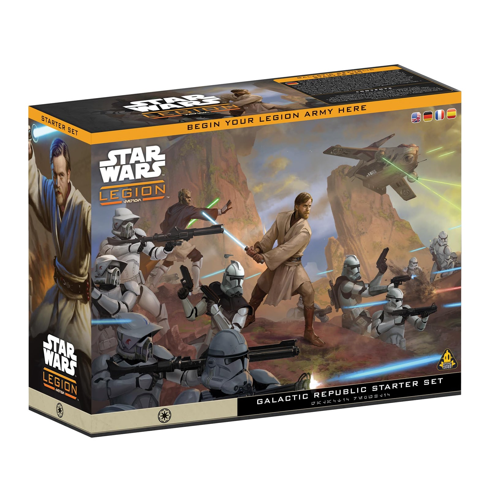 Star Wars Legion Galactic Republic Starter Set Dice Set 1