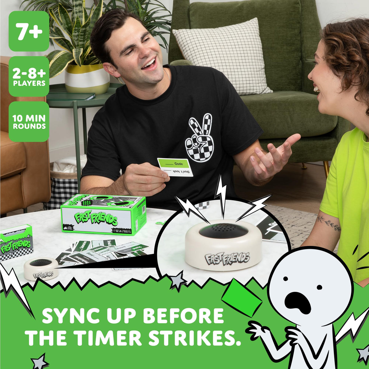 Fast Friends Board Game by Exploding Kittens 3