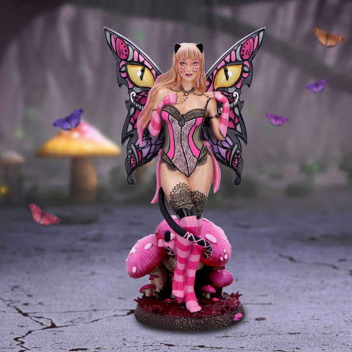 Cheshire Cat Wonderland Fairy 24cm