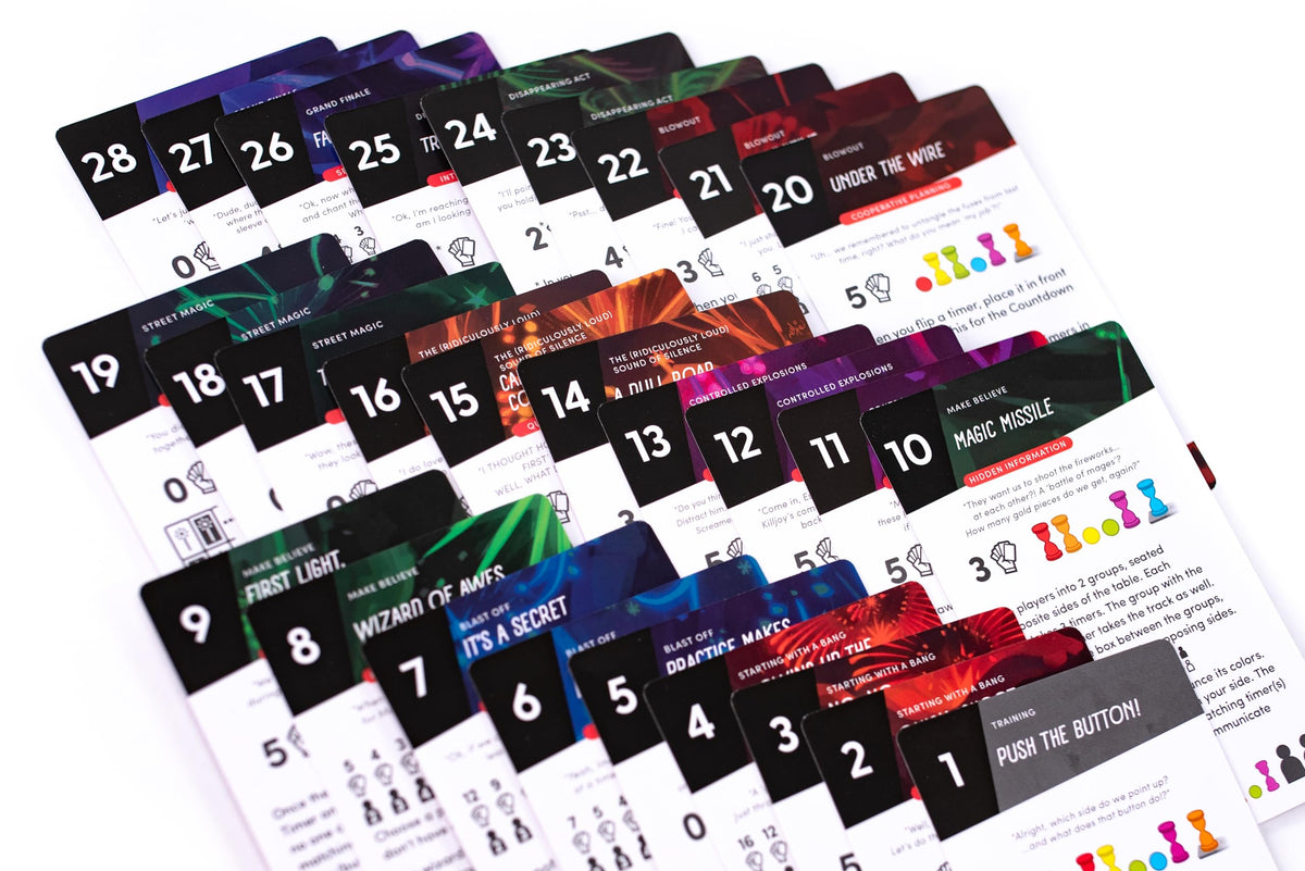 Floodgate Games Skyrockets Festivals of Fire Party Game - Card Game - English Version 3