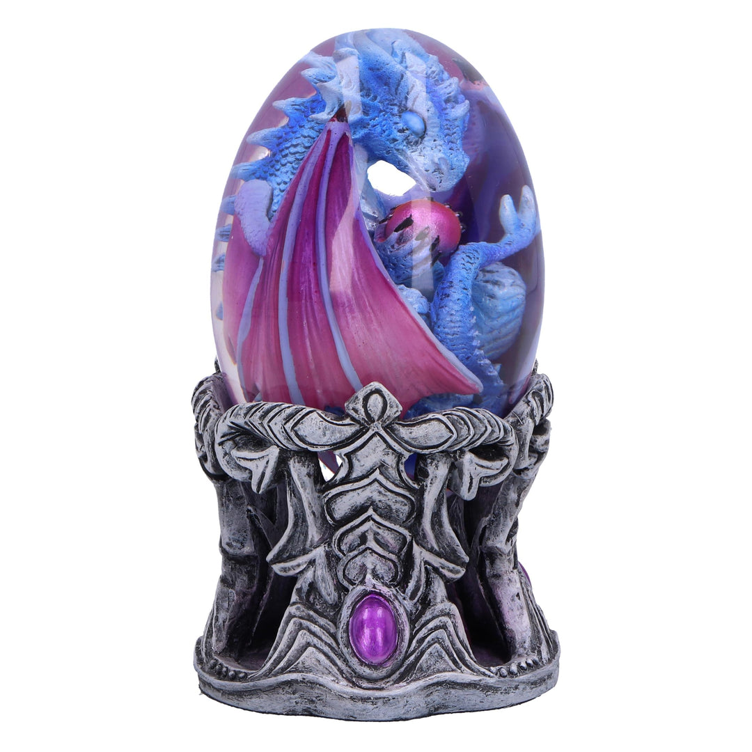 Elemental Dragonlings Water Dragon in Clear Egg 11cm