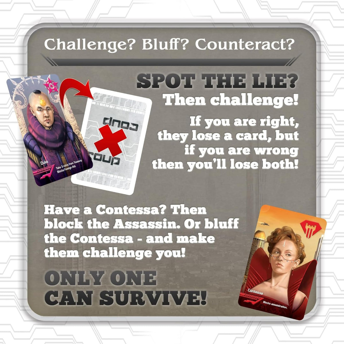 Coup Board Game by Indie Boards and Cards 6