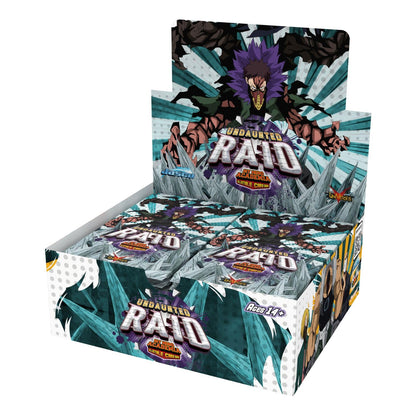 Jasco My Hero Academia Collectible Card Game Series 5: Undaunted Raid Booster Display - Contains 24 Expansion Packs of 11-Cards, Trading Card Game 4