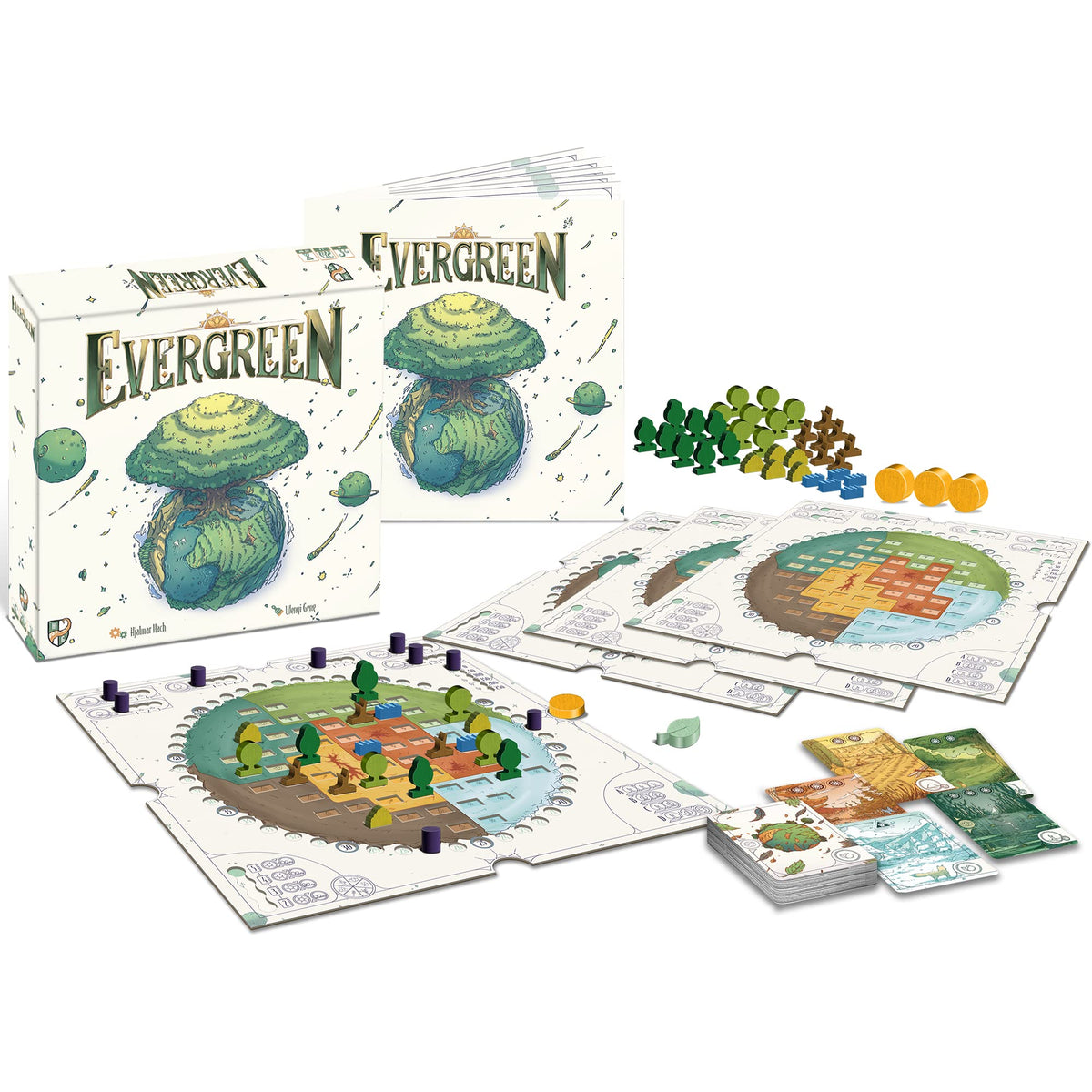 Horrible Guild Evergreen - (English), Abstract Strategy Board Game, Board Game for Adults and Family, Allowing a Total of 1 to 4 Players, Ages 8+, 45-60 Min 2
