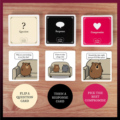 Horrible Couple Board Game by Exploding Kittens 4