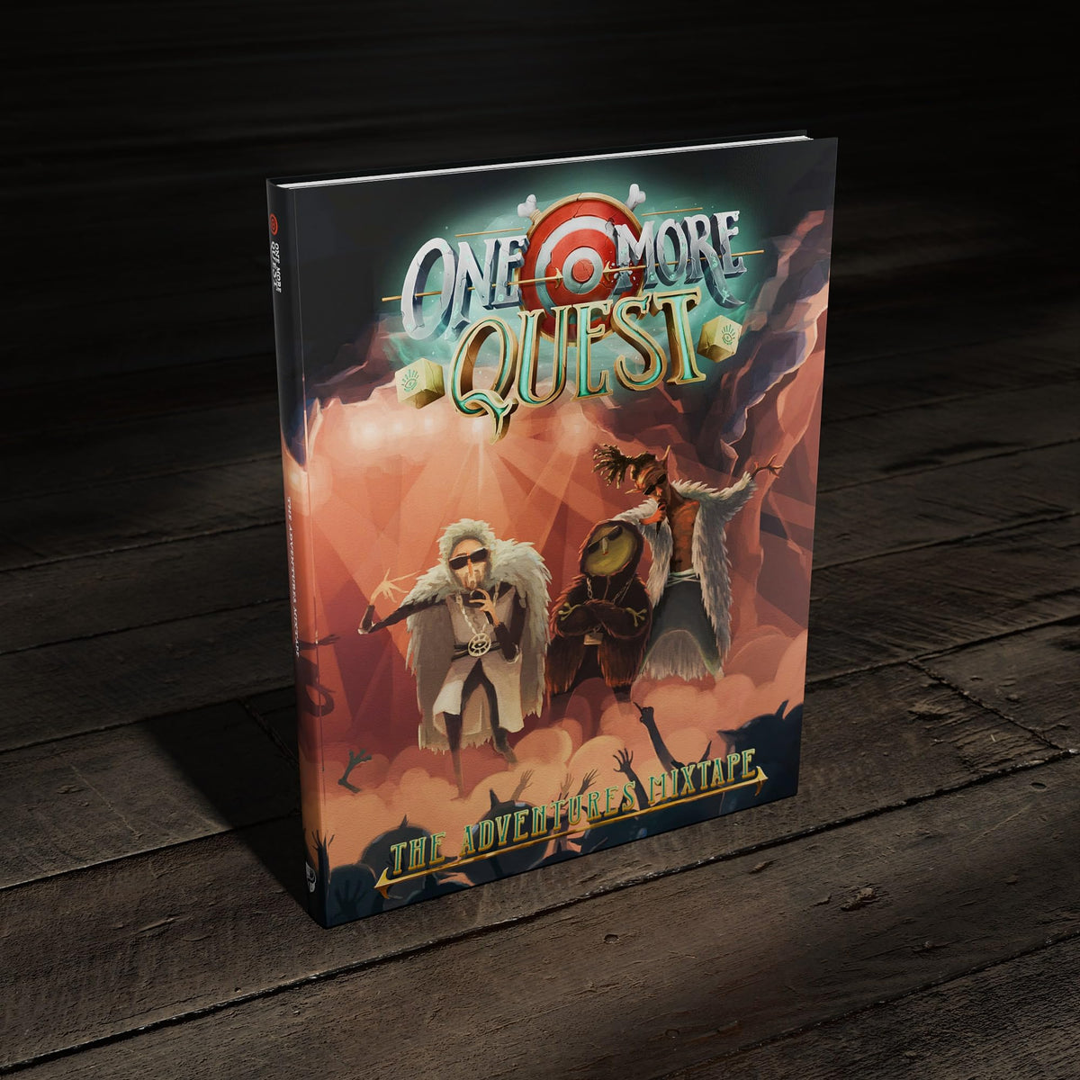 Modiphius Entertainment: One More Quest: The Adventures Mixtape - Hardcover RPG Supplement Book. Dungeon Crawling Expansion, Tabletop Role Playing 5