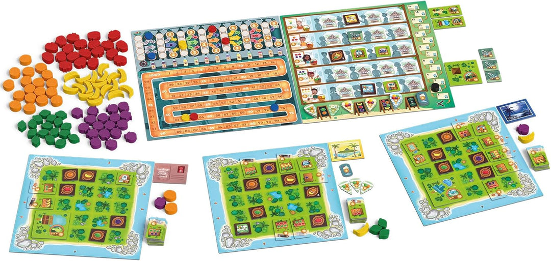 Juicy Fruits Island Puzzle Board Game