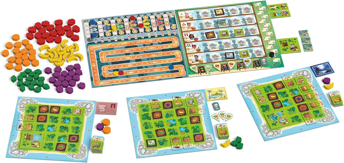 Juicy Fruits Island Puzzle Board Game