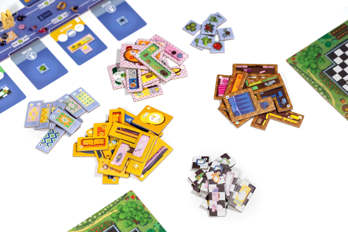 Happy Home by Alley Cat Games, Strategy Board Game, for 2 to 4 Players and Ages 14+ 7