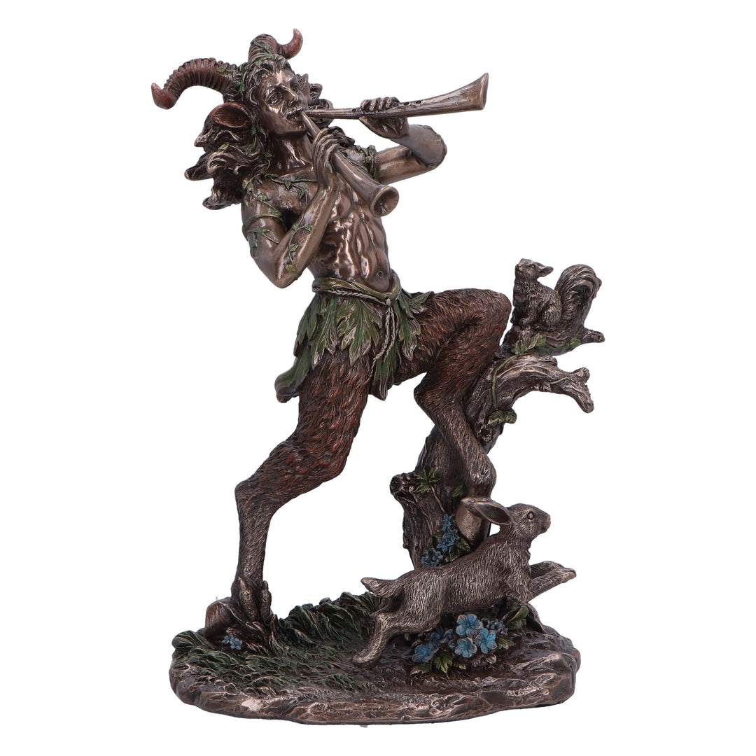 Satyr Nature Spirit Bronze Figurine 21.5cm