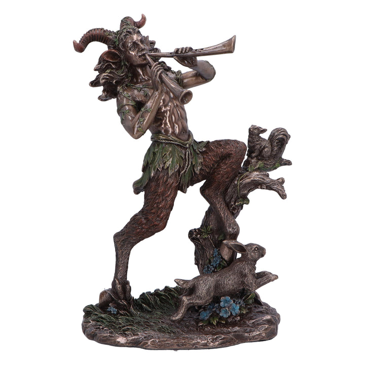 Satyr Nature Spirit Bronze Figurine 21.5cm