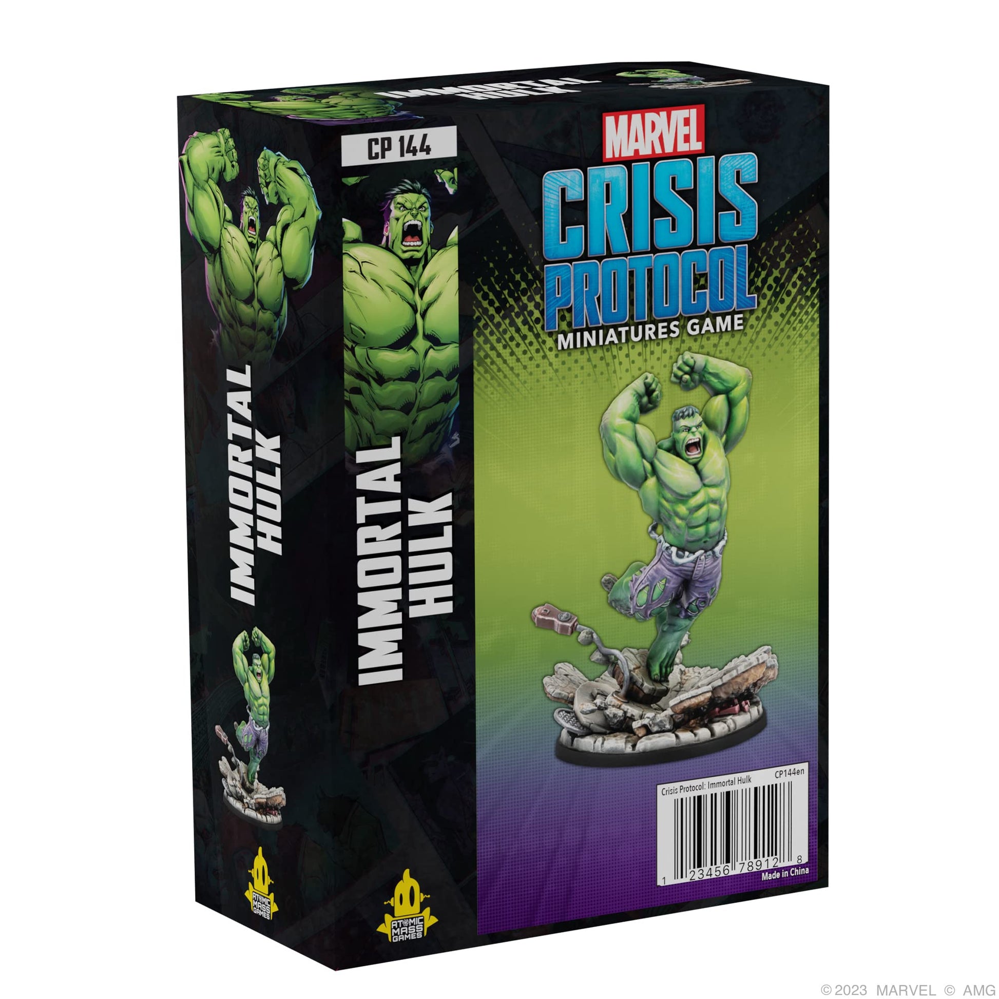 Atomic Mass Games Marvel Crisis Protocol Hulkbuster Character Pack Marvel Miniatures Strategy Game for Teens and Adults Ages 14+ 2 Players 1