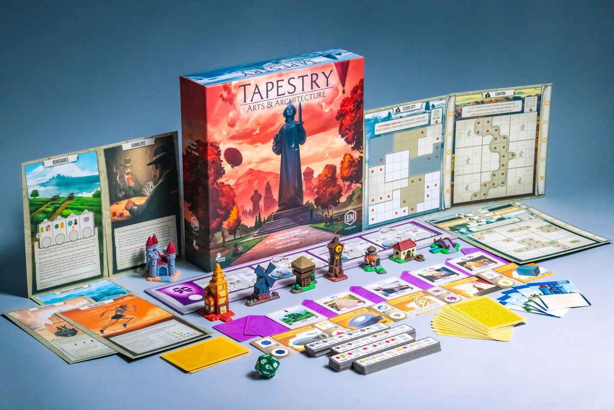 Tapestry Arts and Architecture Miniatures Game by Stonemaier Games 2