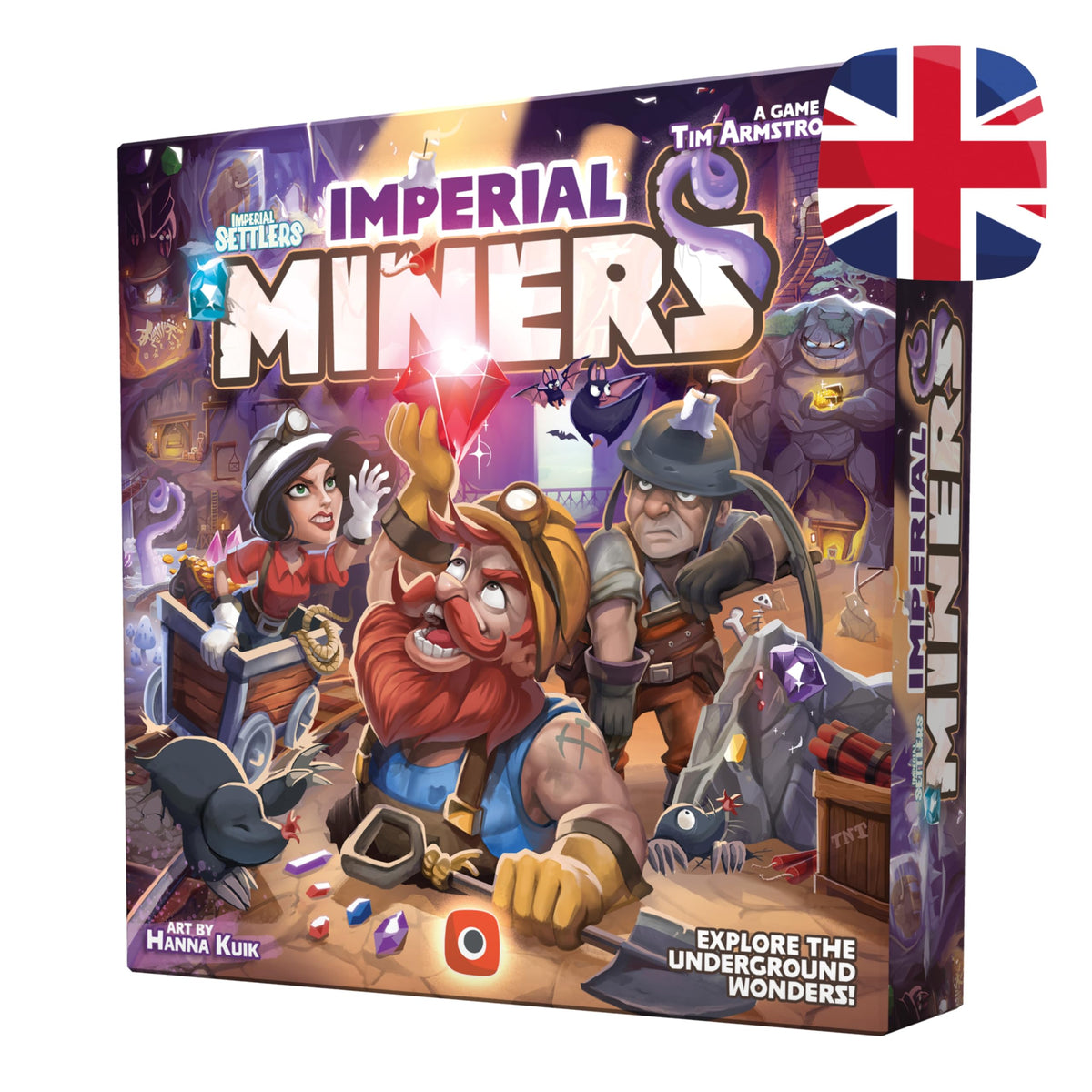 Imperial Miners by Portal Games, Strategy Board Game 1