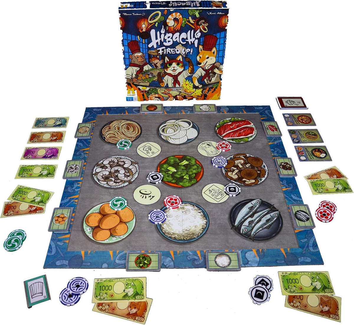 Hibachi Fired Up Board Game