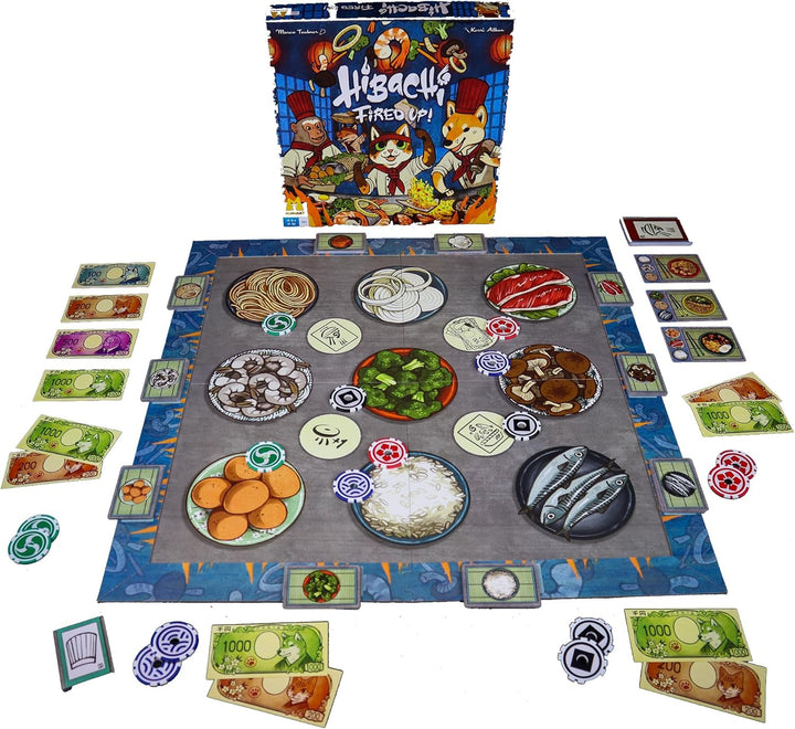Hibachi Fired Up Board Game by Grail
