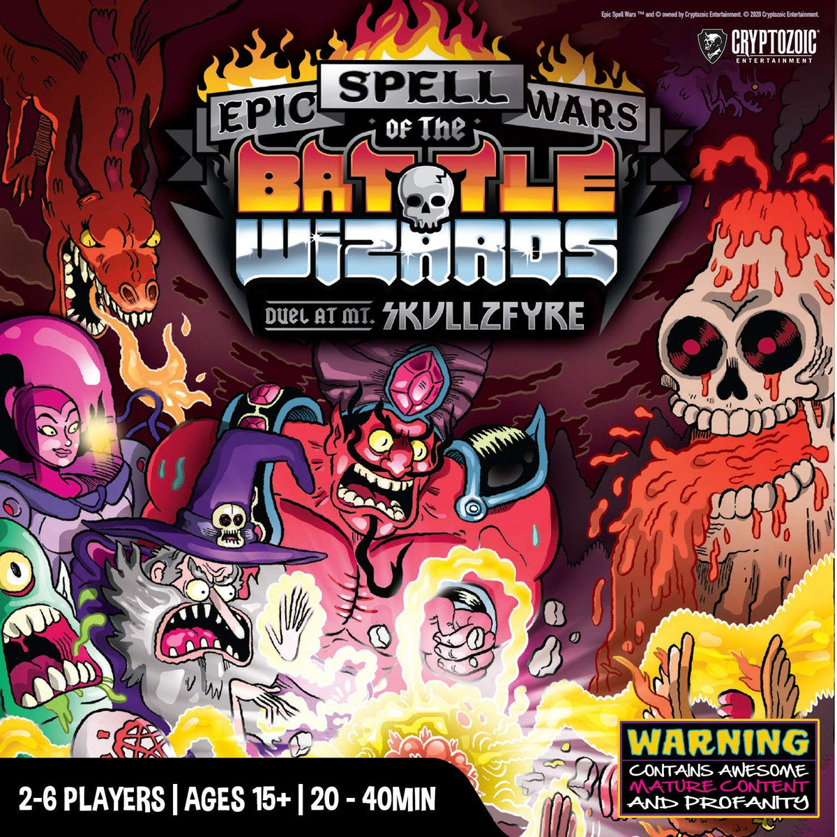 Epic Spell Wars of the Battle Wizards Duel at Mt Skullzfyre Card Game 3
