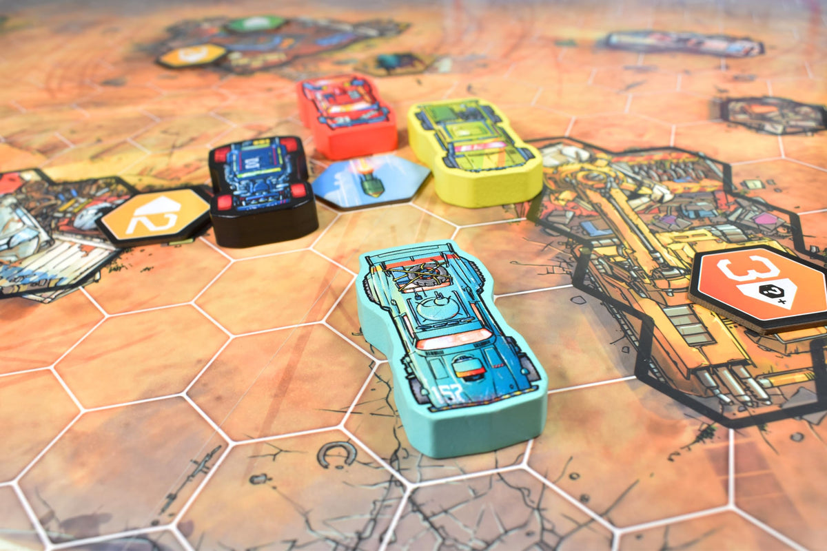 JOYRIDE Survival of the Fastest Board Game by Rebellion Unplugged 5