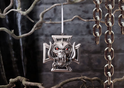 Motorhead Warpig Cross Hanging Ornament 6cm 5
