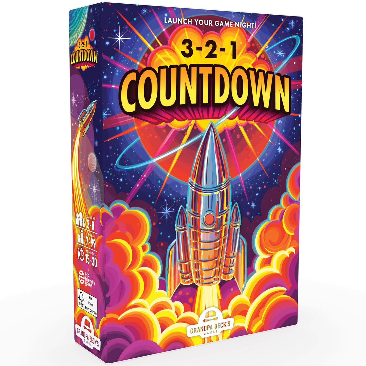3 2 1 Countdown Board Game by Grandpa Becks 1