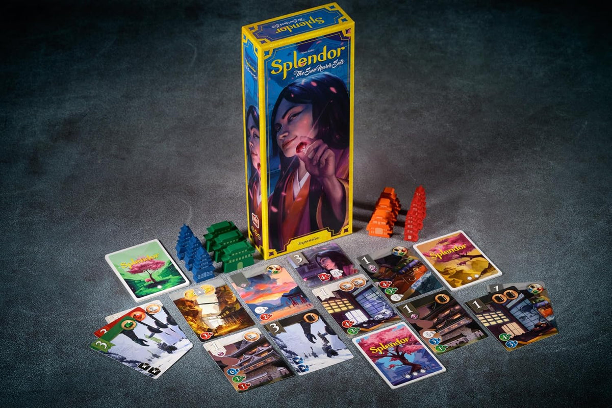 The Sun Never Sets Splendor Board Game Expansion