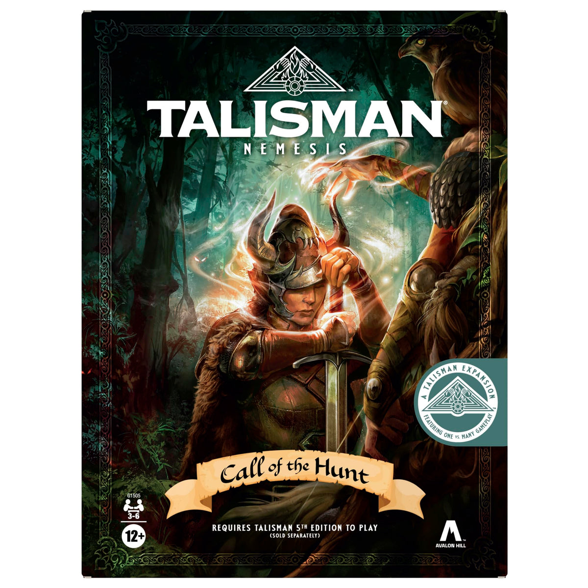 Call of the Hunt Talisman Nemesis Exp Board Game by Avalon Hill 1