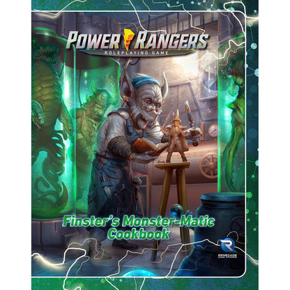 Finsters Monster Matic Cookbook Sourcebook Power Rangers RPG Roleplaying Game by Renegade Studio 7