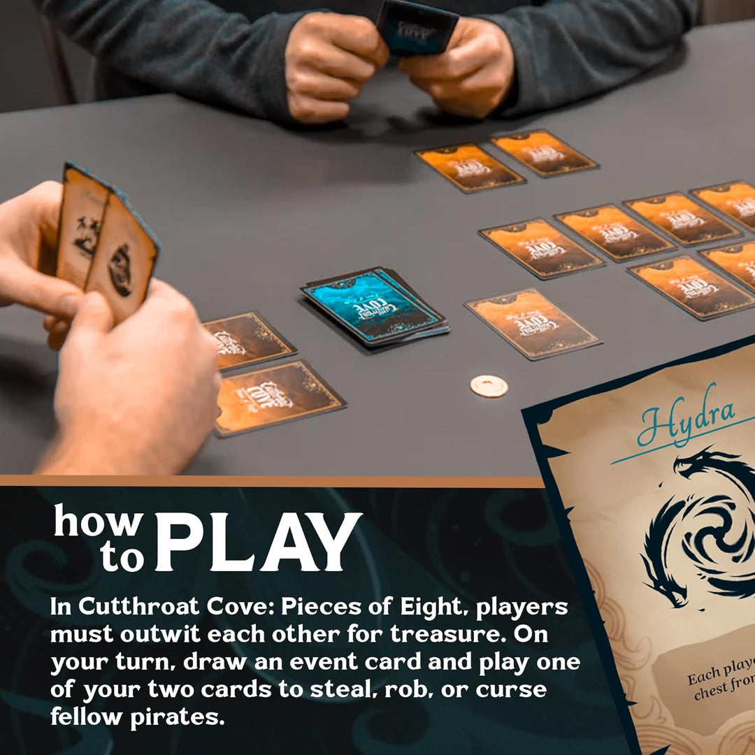 Cutthroat Cove Pieces of Eight Card Game by Zero Strategy