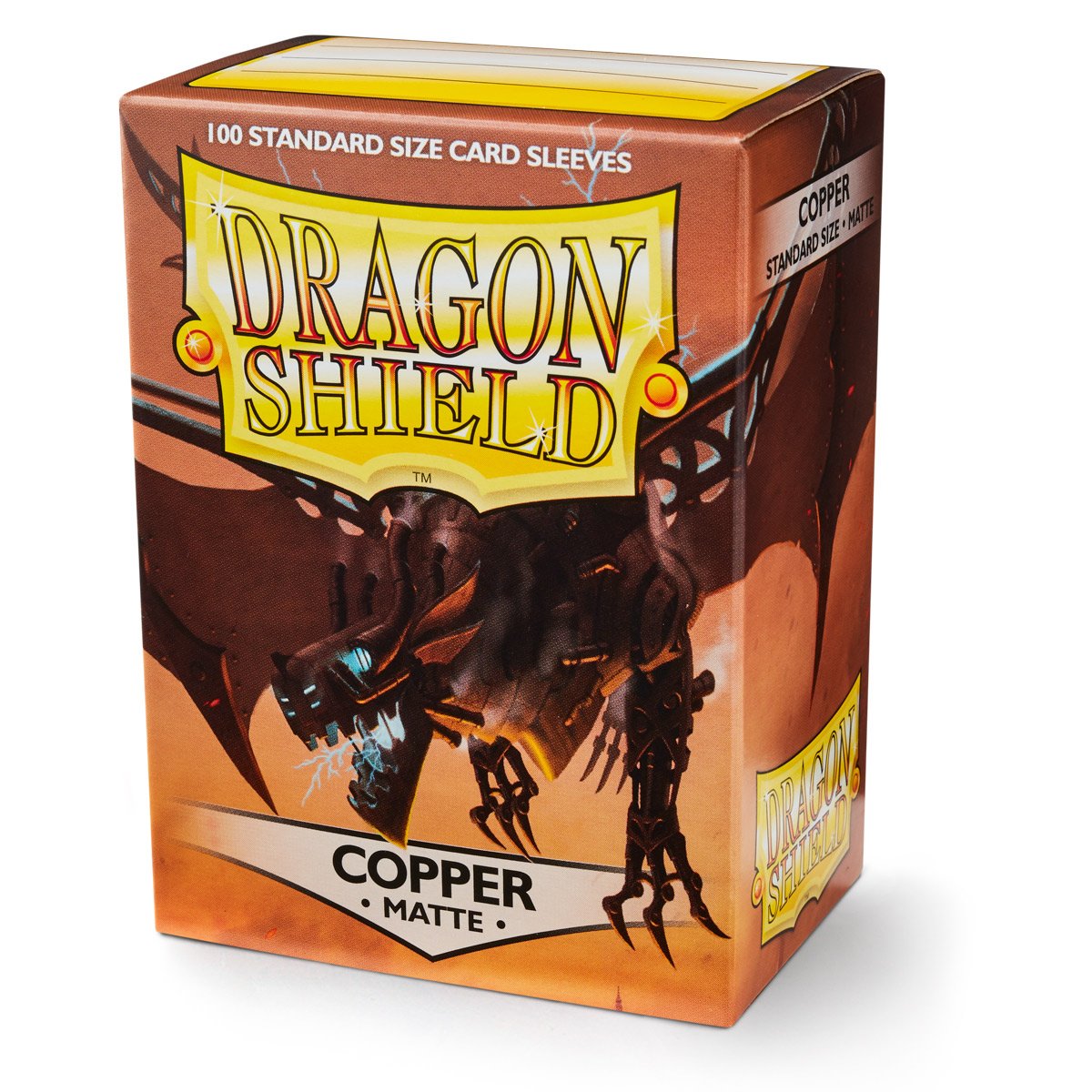 UNIT Dragon Shield Matte Copper 100 Gaming Accessory by Arcane Tinmen 4