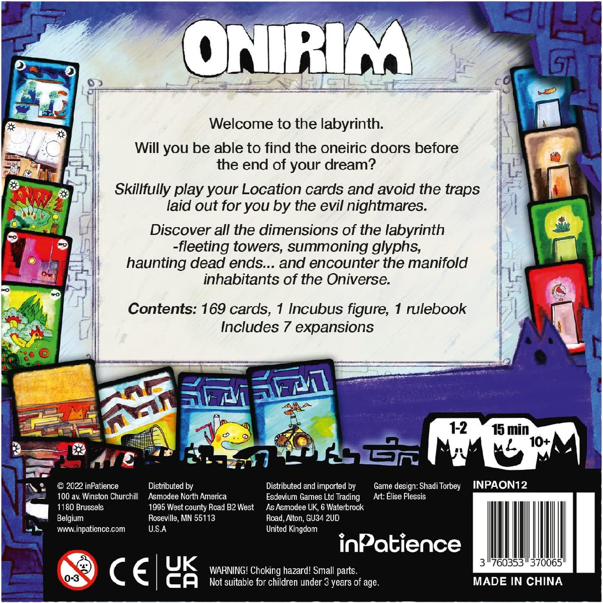 Onirim Board Game