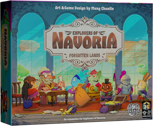 Forgotten Lands Explorers of Navoria Board Game Expansion