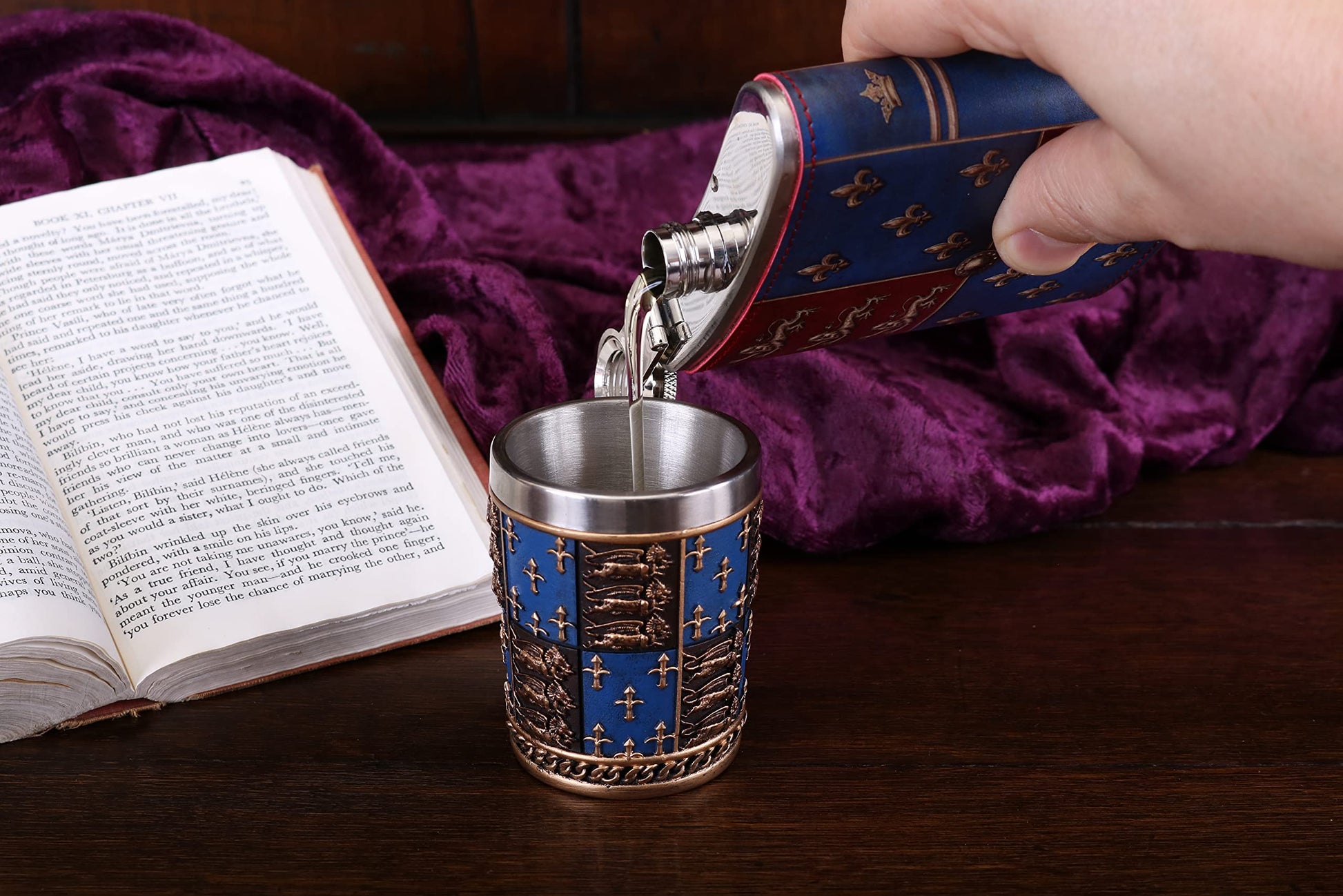 Medieval Edwardian Set of 4 Shot Glasses 3